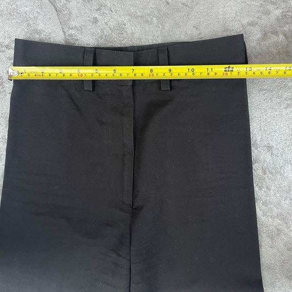 horses atelier black pants slimming highwaisted trouser wide leg cropped - Picture 6 of 8